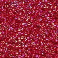 Miyuki delica Beads 11/0 - Opaque red ab DB-162